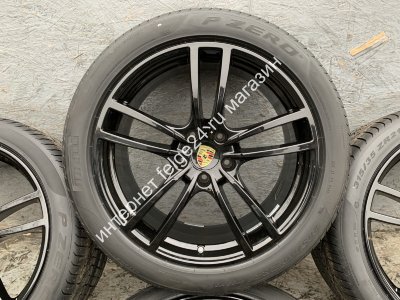 Новые оригинальные колеса на Porsche Cayenne 3 R21