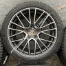 Новые оригинальные колеса на Porsche Cayenne R21 зима