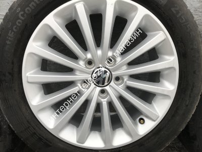 Новые оригинальные колеса на Volkswagen Passat R17