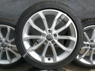 Новые оригинальные колеса на Audi A4 B9 New R18 