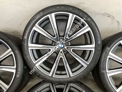 Оригинальные колеса на BMW X5 G05 / X6 G06 R22